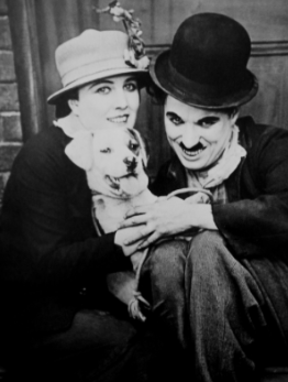 Edna Purviance & Charlie Chaplin